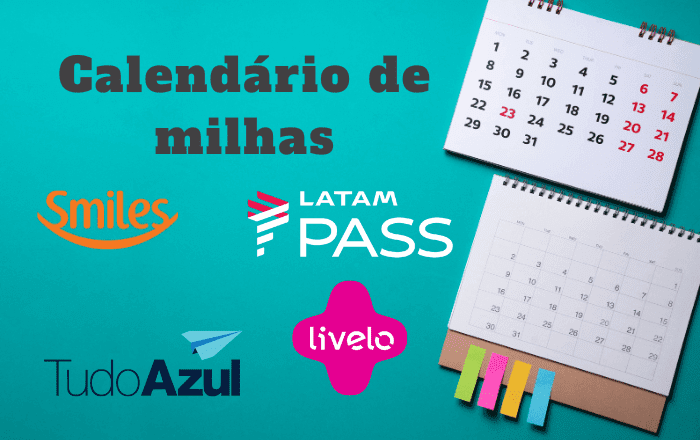 Calendário de milhas 2024: Acumule mais gastando menos!